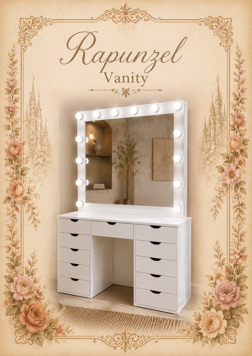 Rapunzel Vanity